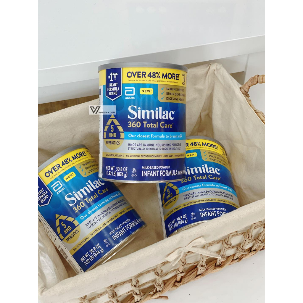 SỮA SIMILAC 360 TOTAL CARE 5 HMO PREBIOTICS - VINAQUICK