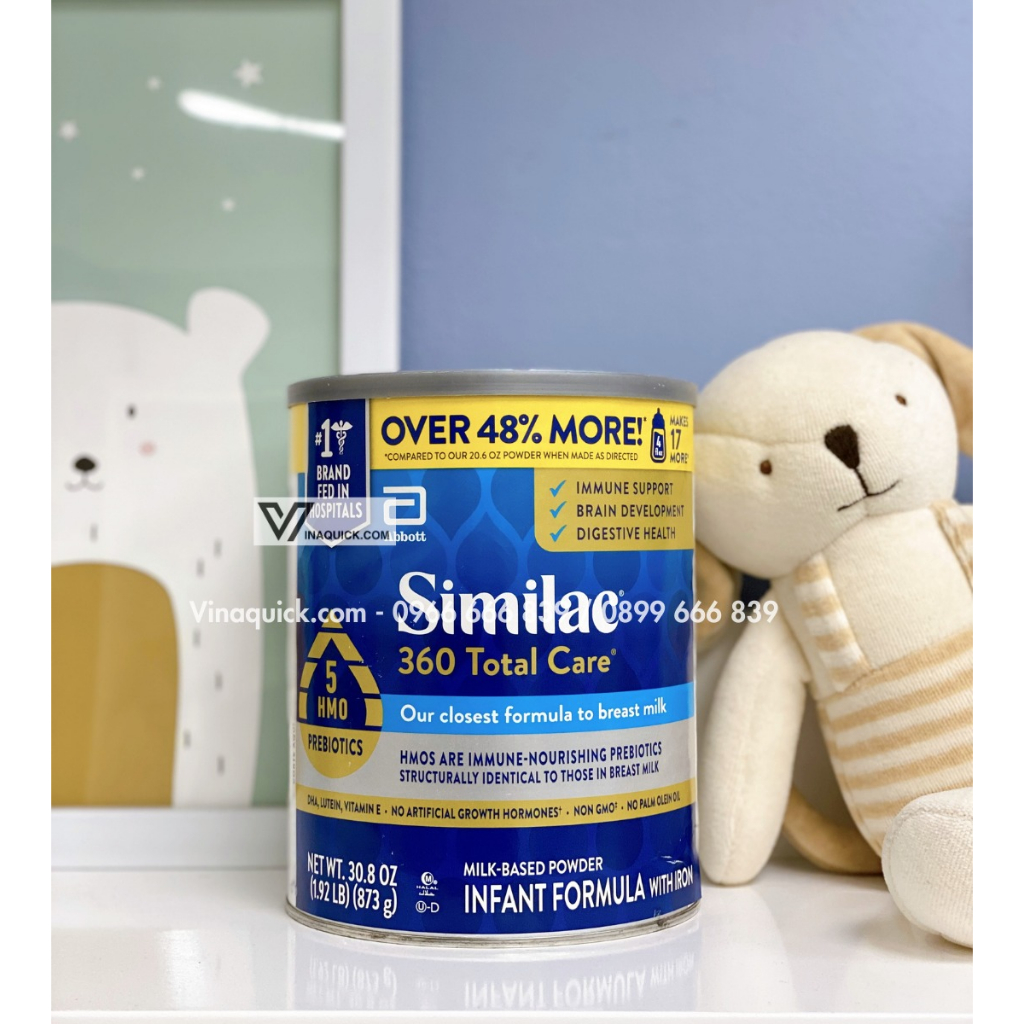 SỮA SIMILAC 360 TOTAL CARE 5 HMO PREBIOTICS - VINAQUICK