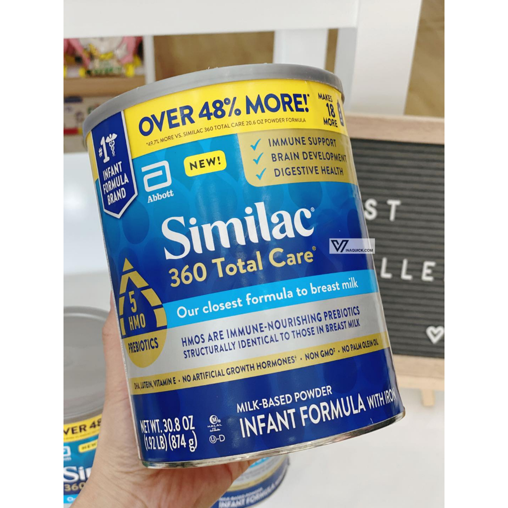 SỮA SIMILAC 360 TOTAL CARE 5 HMO PREBIOTICS - VINAQUICK