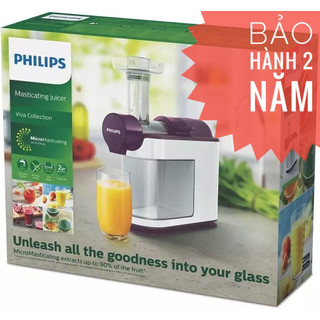 Máy ép chậm trục ngang philips hr1891 ,bảo hành 2 năm