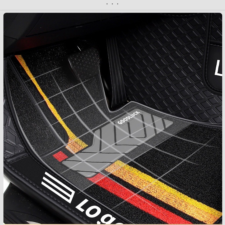 Thảm lót sàn cho Peugoet 3008 mẫu tràn viền bậc cửa full body ôm khít sàn xe