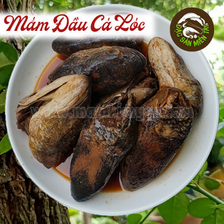 Mắm đầu cá lóc bông loại to nhiều thịt thơm ngon đặc sản miền tây