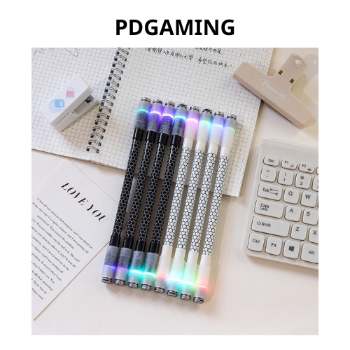 Viết xoay nghệ đèn led PDGAMING đồ chơi phát sáng siêu ngầu thư giãn giải tỏa cằng thẳng