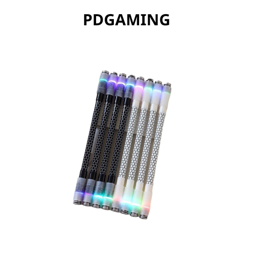 Combo 100 bút quay nghệ thuật đèn led PDGAMING full mẫu viết xoay đổi màu cực đẹp giá tốt (sẵn hàng)