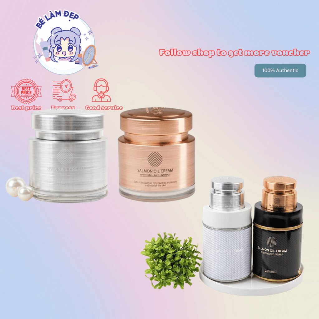 Kem Cá Hồi Cre8skin Dưỡng Trắng, Cấp Ẩm Da