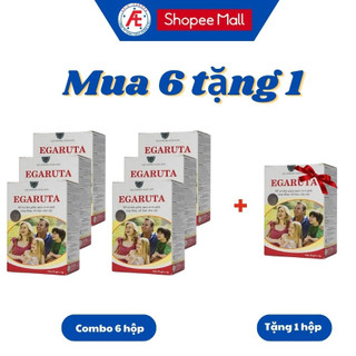 Combo 6 hộp Cốm Egaruta tặng 1 hộp giúp giảm nguy cơ tăng động giảm chú ý ở trẻ nhỏ