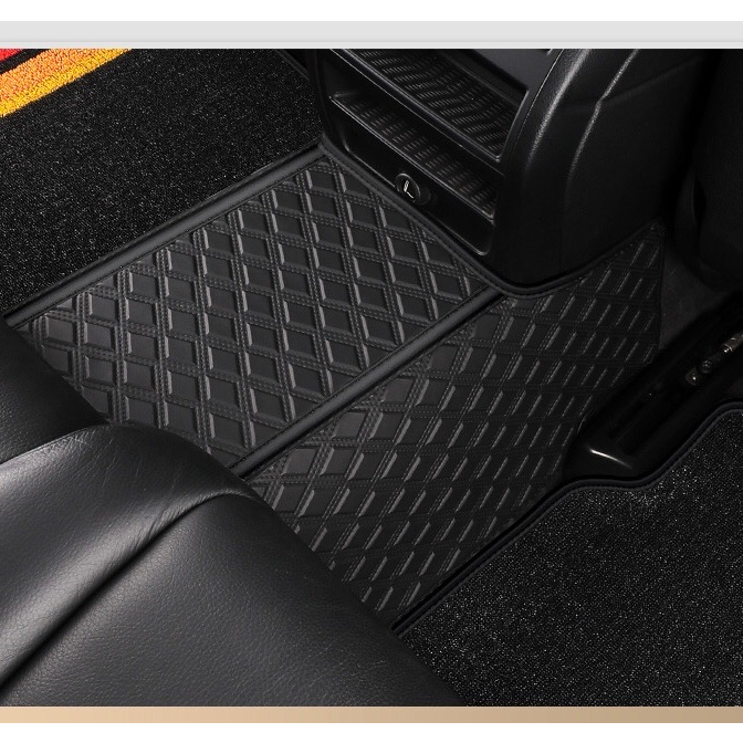 Thảm lót sàn cho Peugoet 3008 mẫu tràn viền bậc cửa full body ôm khít sàn xe