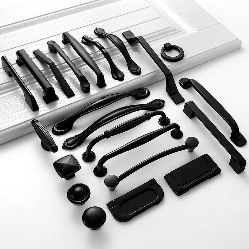 Tay Nắm Tủ, Tay Nắm Ngăn Kéo  đen