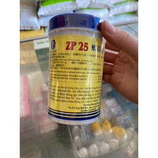 ZP25 thức ăn bổ sung cho ấu trùng tôm, cá có tiêu hoá tốt