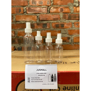 Chai xịt phun sương 200ml 120ml 100ml 75ml