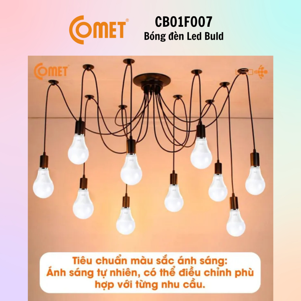 Bóng đèn LED Bulb COMET CB01F003 CB01F005 CB01F007 CB01F009 CB01F012