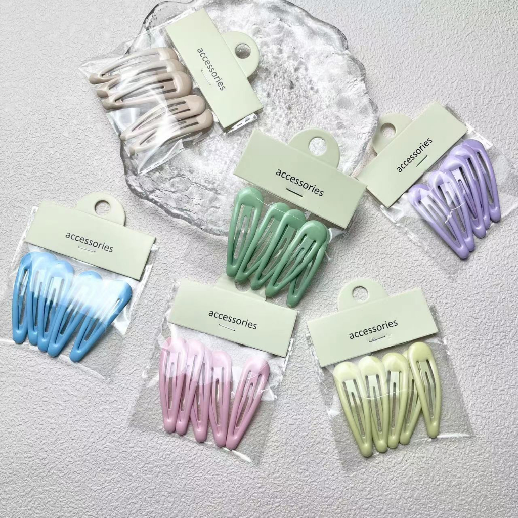 ⚡Set 5 KẹP TóC NhiềU MàU Dễ Thương Cho Nữ