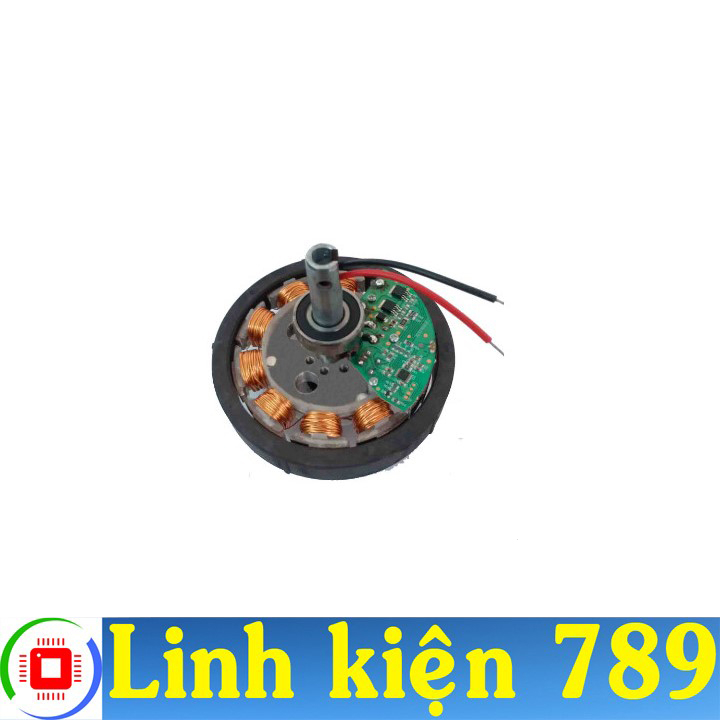 Quạt trần 12V - 24V không chổi than 3 cánh nhưa sải cánh 118cm