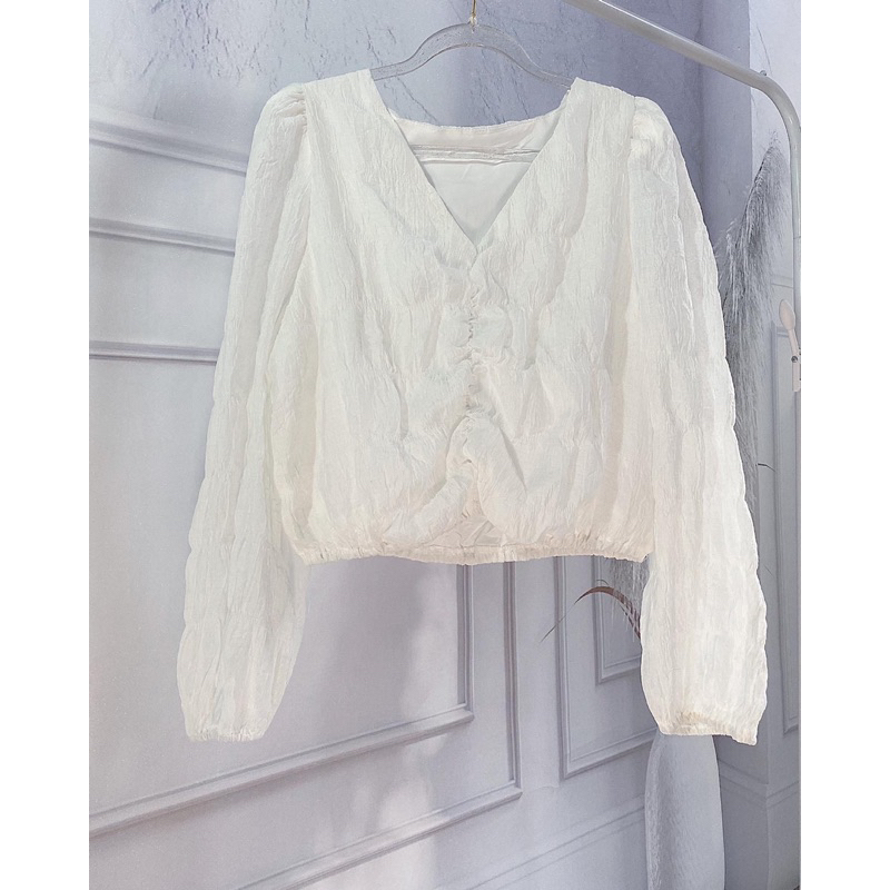 Set áo trắng kèm chân váy Xô Nhật dáng dài , Chân váy xô đũi Nhật hàng 2hand tuyển