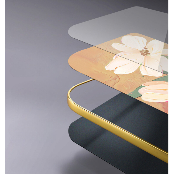 Tranh Tráng Gương Led Mix Match Bộ 5, Treo Tường/Decor Trang Trí Phòng Khách/Ngủ,Khung Composite  - Simple House