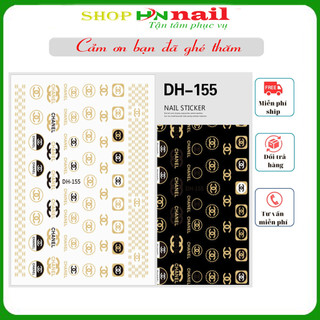 Sticker Gắn nail dán móng chăm sóc trang trí làm đẹp nail shop hnnail