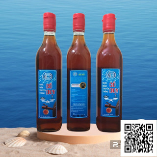 Nước mắm truyền trống Cô Duy cốt đặc biệt - Chai thủy tinh 500ml