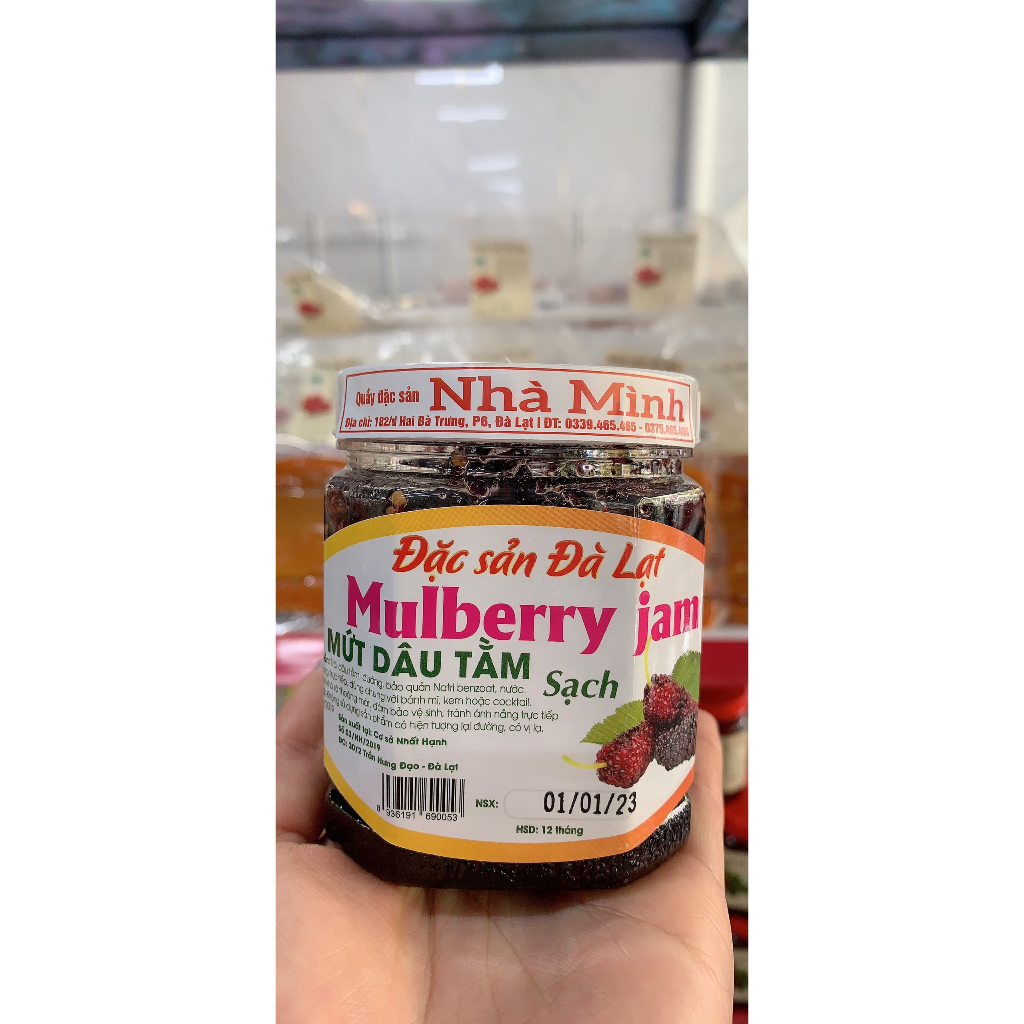 400gr Mứt Dâu Tằm Đà Lạt  - đặc sản Nhà Mình