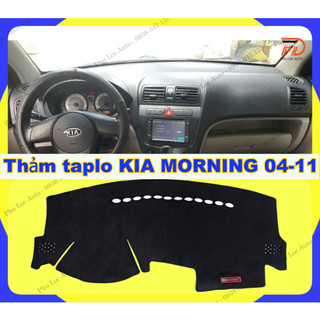 Thảm lót taplo xe kia morning đời 2004 2005 2006 2007 2008 2009 2010 2011 loại dày đẹp