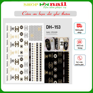 Sticker gắn móng chăm sóc trang trí móng làm đẹp nail mi shop hnnail
