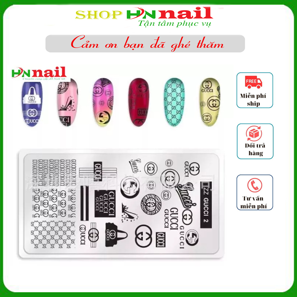 Sơn Mực In Viền Pinpai, Con dấu in silicon trang trí chăm sóc móng làm đẹp nail shop hnnail