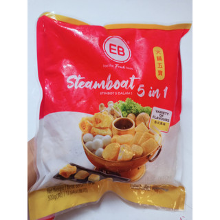 1KG Viên thả lẩu 5 trong 1 siêu Ngon Malaysia