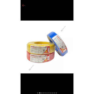 Dây điện đôi Cadivi cuộn 100m