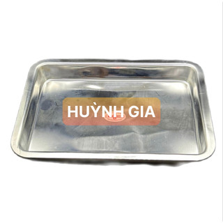 Mâm M17  INOX 304 chữ nhật sâu 17x22x3 cm