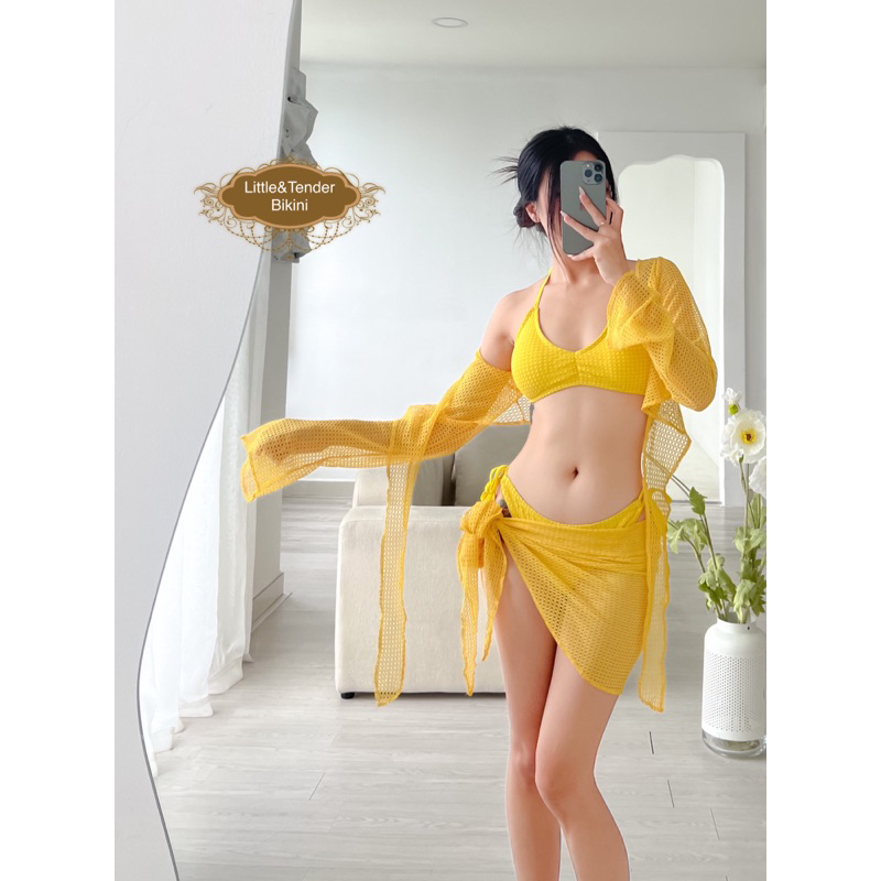 Set 4 món lưới kim tuyến