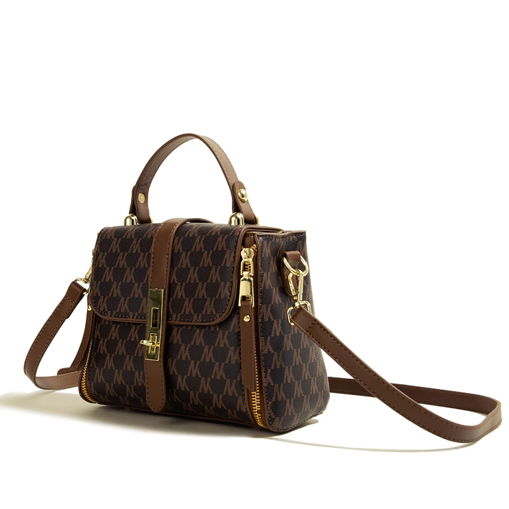 🌸Hàng Order🌸 Túi Xách Muzi&kai Chính Hãng Da Hoạ Tiết MK Quai Xách Quai Da Đeo Khoá Gài Sang Chảnh Nữ Tính 🌸 Quảng Châu