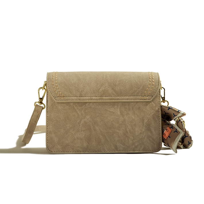 🌸Hàng Order🌸 Túi Xách Muzi&kai Chính Hãng Da Chần Quai Da Phối Xích Quấn Nơ Sang Chảnh Nữ Tính 🌸 Quảng Châu