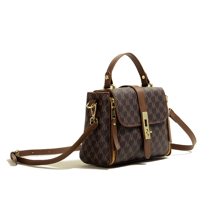 🌸Hàng Order🌸 Túi Xách Muzi&kai Chính Hãng Da Hoạ Tiết MK Quai Xách Quai Da Đeo Khoá Gài Sang Chảnh Nữ Tính 🌸 Quảng Châu