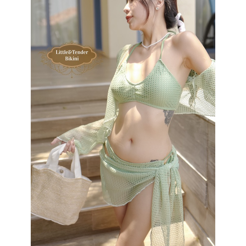 Set 4 món lưới kim tuyến