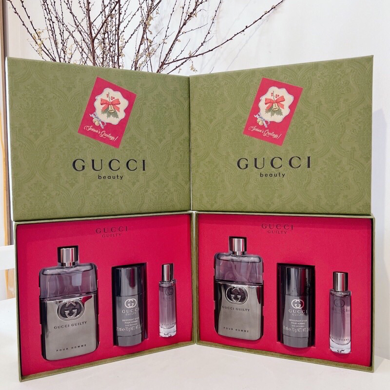 Set nước hoa Gucci Guilty Pour Homme EDT 90ml