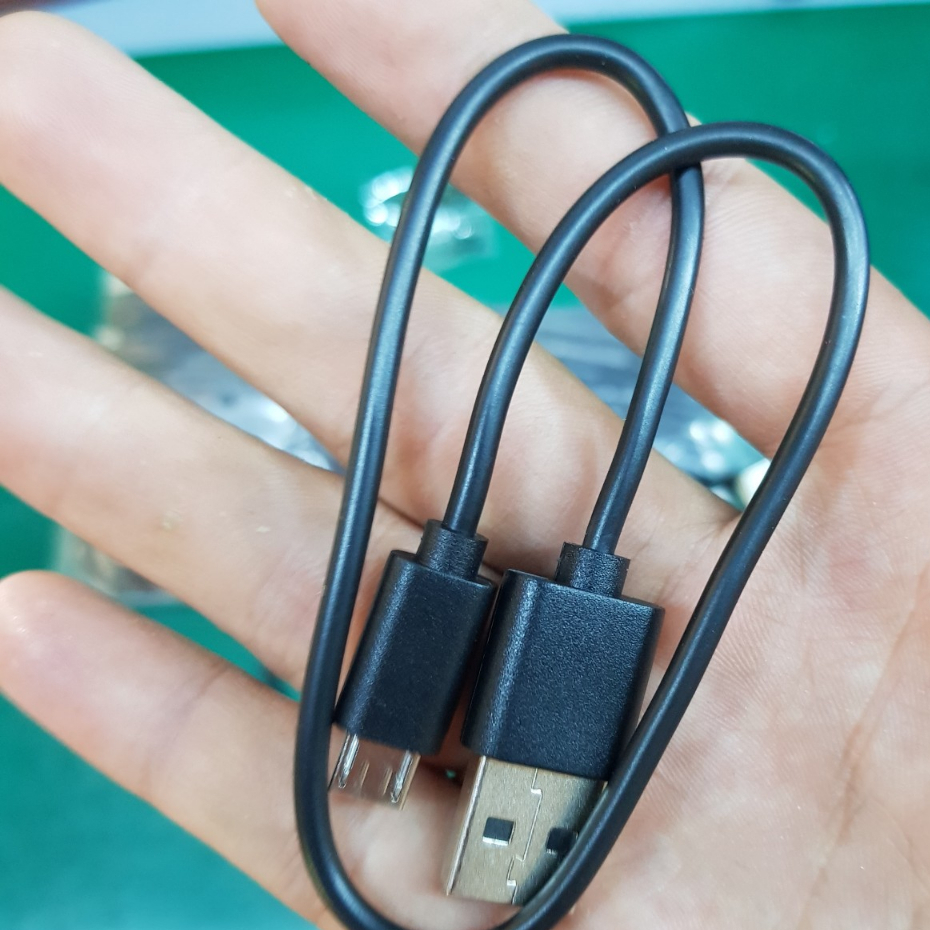 COMBO dây USB MicroUSB dài 30CM 2 lõi to chuyên sạc USB A đực chuyển sang Micro ShopLinhKien