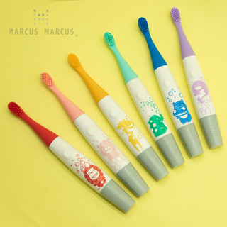 Bàn Chải Đánh Răng Silicon Chạy Pin Cho Bé Marcus & Marcus, Từ 3 Tuổi