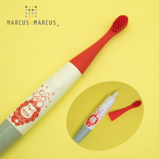 Bàn Chải Đánh Răng Silicon Chạy Pin Cho Bé Marcus & Marcus, Từ 3 Tuổi