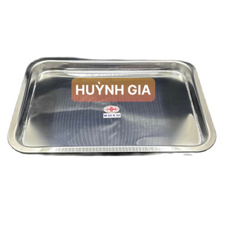 Mâm M22 INOX 304 chữ nhật  22 x 32 x 2 cm - 22 x 32 x 4cm