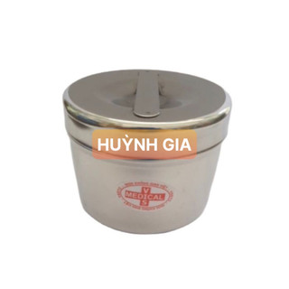 Hộp gòn INOX 304 Nhỏ Đúc(7.5x6cm)