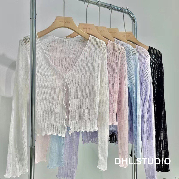 Áo khoác cardigan mỏng nhẹ 1 cúc D65 | BigBuy360 - bigbuy360.vn