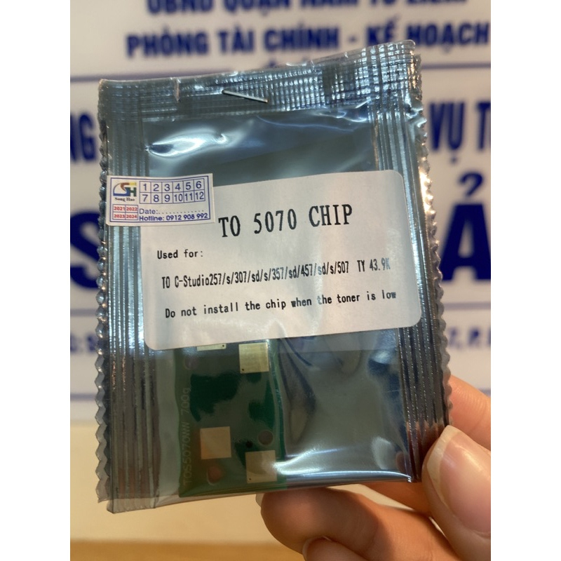 Chíp mực máy photocopy Toshiba e-Studio 257 | 307 | 257s | 307sd | 357 | 457 | 357s | 457s | 457s | 507_ 110v