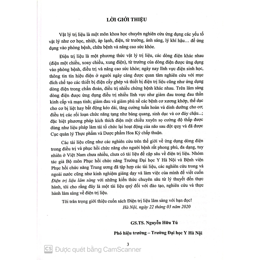 Benito - Sách - Điện trị liệu lâm sàng