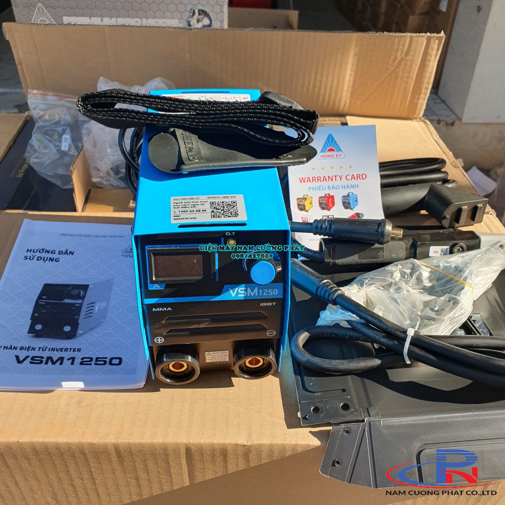 Máy hàn Inverter mini Hồng Ký VSM1250 IGBT