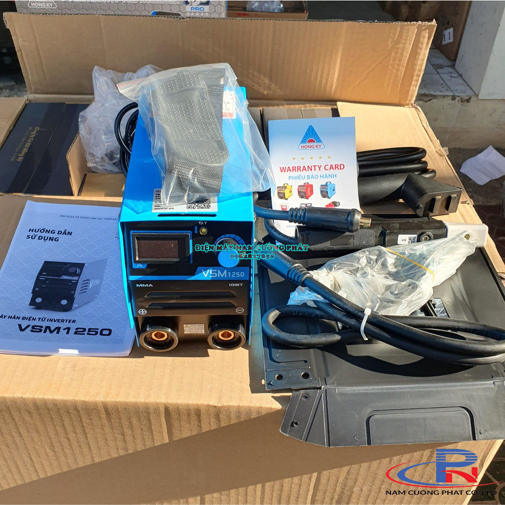 Máy hàn Inverter mini Hồng Ký VSM1250 IGBT
