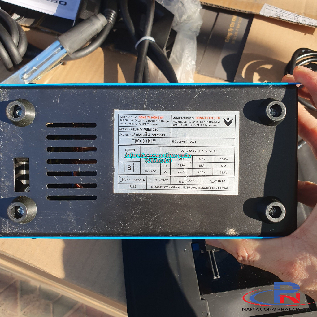 Máy hàn Inverter mini Hồng Ký VSM1250 IGBT