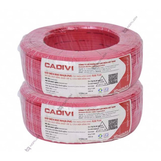 Dây điện đôi Cadivi cuộn 100m