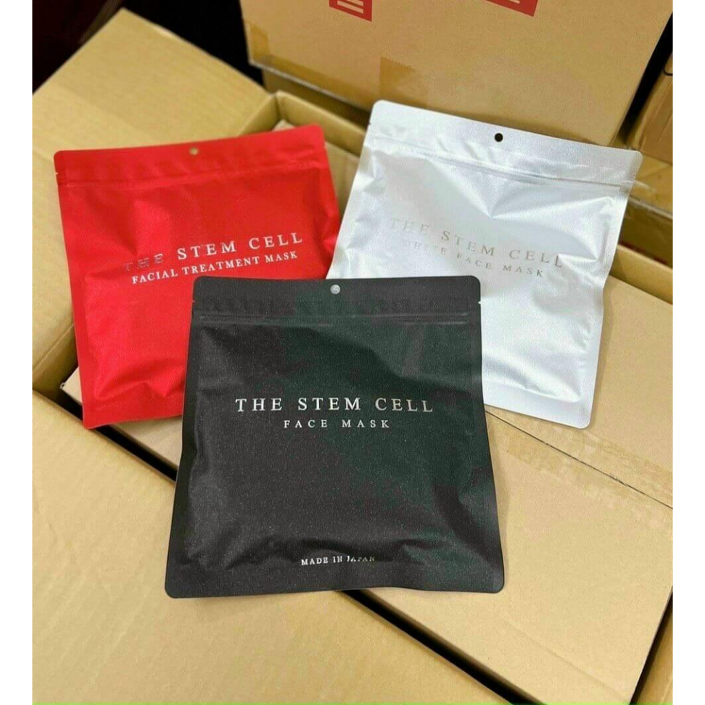 Mặt Mạ Dưỡng Trắng Da The Stem Cell - Túi 30 Miếng