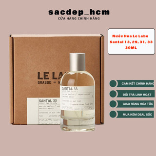 Nước hoa le labo santal 13, 29, 31, 33 - đẳng cấp, lôi cuốn 100ml. sacdep_hcm