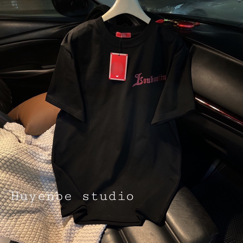 Áo phông Luôn vui tươi chữ trái tim in 2 mặt TTA966