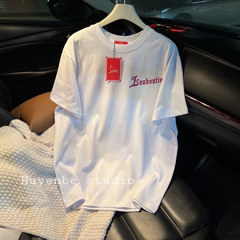 Áo phông Luôn vui tươi chữ trái tim in 2 mặt TTA966